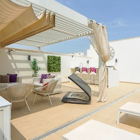 아파트 Luxury Penthouse San Pedro 마르베야