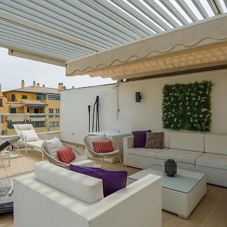 公寓 Luxury Penthouse San Pedro 马尔韦利亚